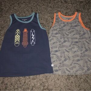 Tommy Bahama Skateboard Tank Tops, Size M (7/8)